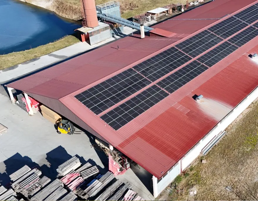 Izvođenje radova kod gradnje sunčane elektrane